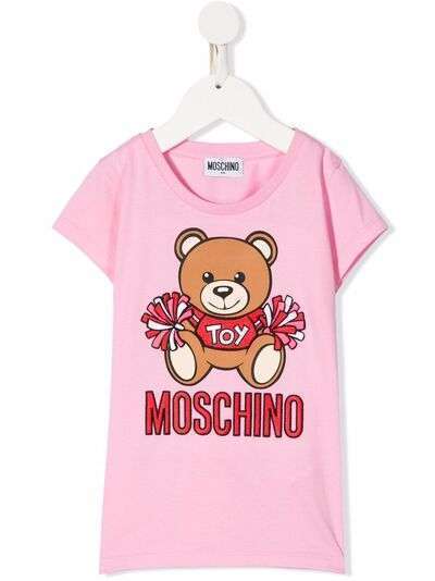 Moschino Kids платье-футболка Toy Bear
