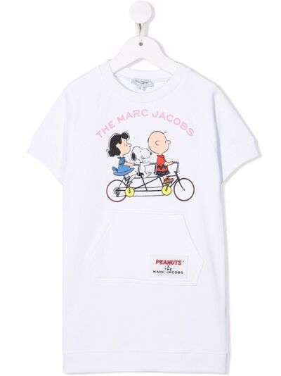 The Marc Jacobs Kids платье-футболка с принтом Peanuts