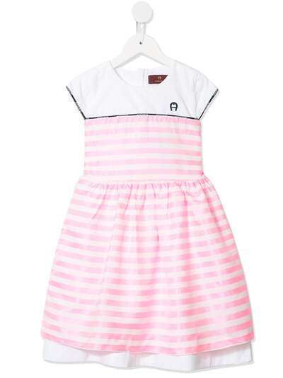 Aigner Kids платье в полоску