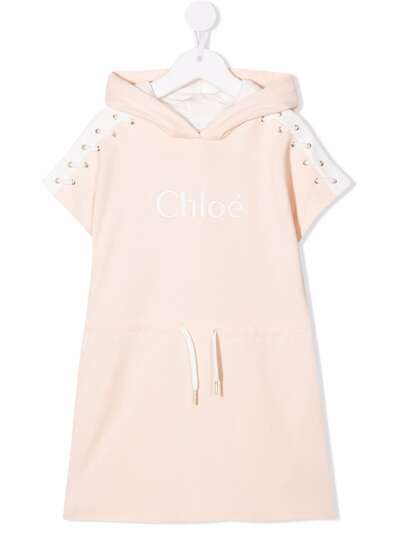 Chloé Kids платье со шнуровкой