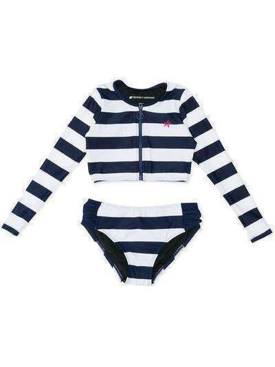 Perfect Moment Kids striped longsleeved bikini set S19K0221701