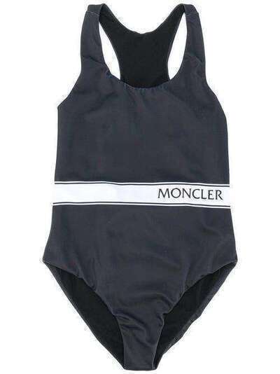Moncler Kids купальник с круглым вырезом и логотипом 2C70810C8033