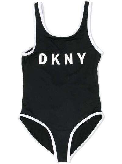 Dkny Kids купальник с открытой стеной и логотипом D3709309B