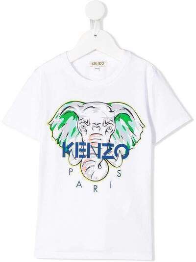 Kenzo Kids футболка с логотипом KQ10618