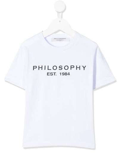 Philosophy Di Lorenzo Serafini Kids футболка с логотипом PJTS29JE138VH021