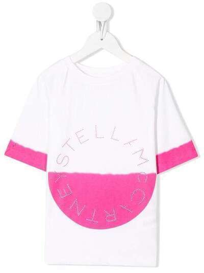 Stella McCartney Kids футболка с логотипом 588697SOJ16
