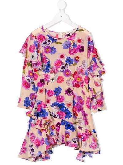 Natasha Zinko Kids блузка с цветочным принтом PF1880875I