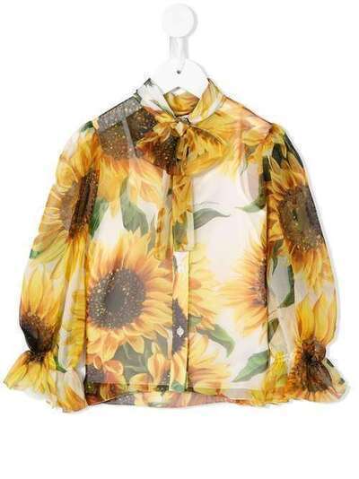 Dolce & Gabbana Kids блузка с принтом L54S29HS15I