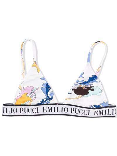 Emilio Pucci Junior бикини с графичным принтом