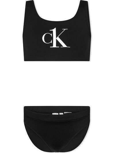 Calvin Klein Kids бикини с логотипом