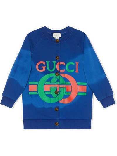 Gucci Kids кардиган с логотипом 575177XJBHE