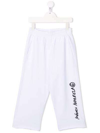 MM6 Maison Margiela Kids спортивные брюки с логотипом