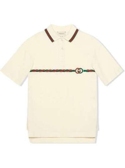 Gucci Kids Interlocking G polo shirt 596176XJB7O