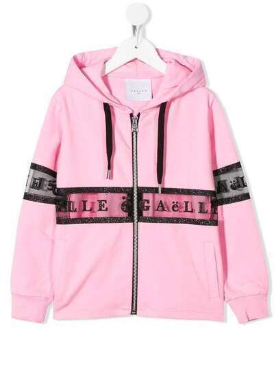 Gaelle Paris Kids худи на молнии с логотипом F0181K