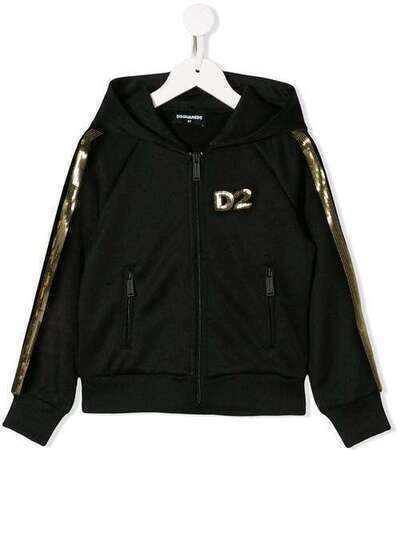 Dsquared2 Kids спортивная куртка с пайетками DQ03QSD00U8