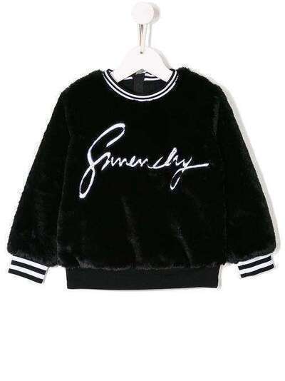 Givenchy Kids толстовка из искусственного меха H1511309B