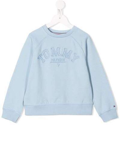 Tommy Hilfiger Junior logo-embroidered sweatshirt KG0KG05167C1S