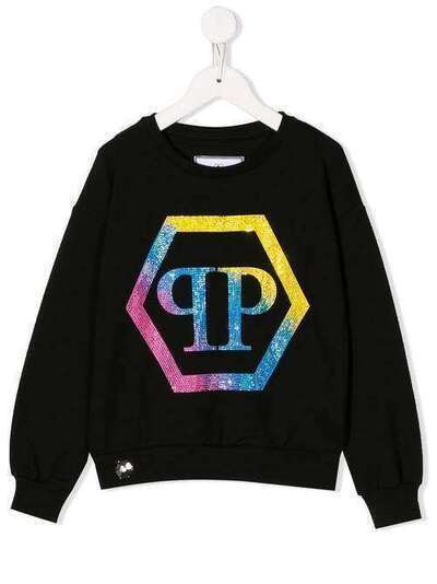 Philipp Plein Junior толстовка с логотипом F19CGJO0080PJO002N