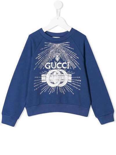Gucci Kids толстовка с логотипом 520441X9X00
