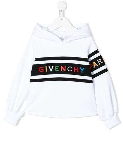 Givenchy Kids худи с вышитым логотипом H1514310B