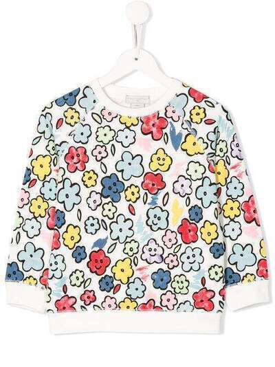 Stella McCartney Kids толстовка с цветочным принтом 588675SOJD3