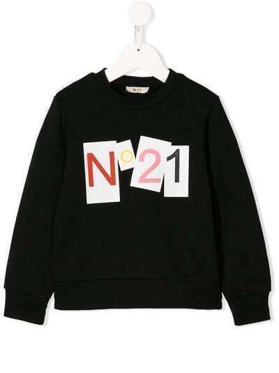 Nº21 Kids толстовка с графичным логотипом N21445N00050N900