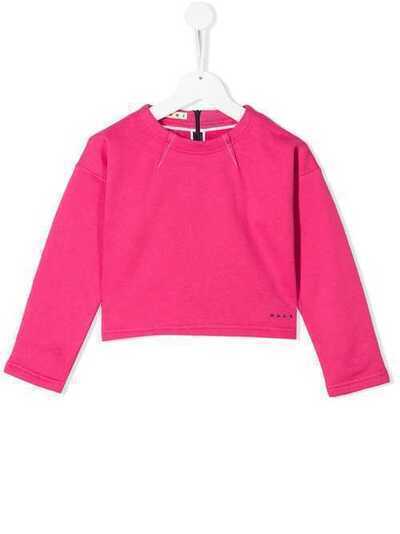 Marni Kids укороченная толстовка M002F7M00F9