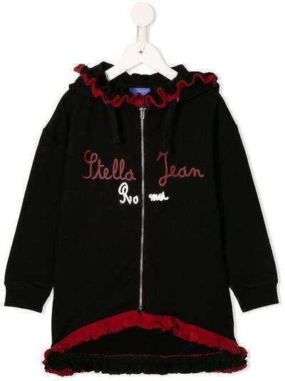 Stella Jean Kids худи с оборками FE032290