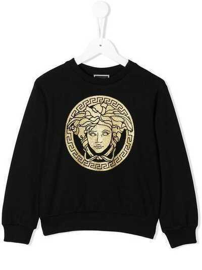 Young Versace свитер с логотипом YC000182YA00078