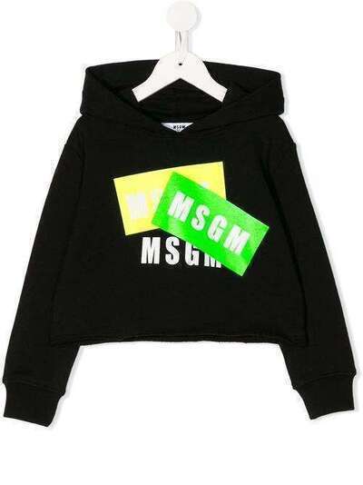 Msgm Kids худи с логотипом 22096110
