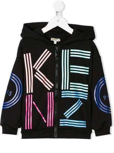 Kenzo Kids худи на молнии с логотипом KQ17038