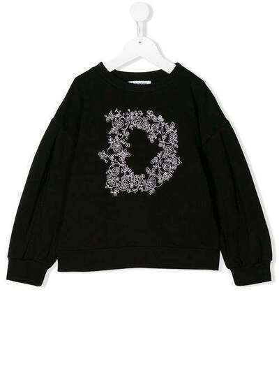 Dondup Kids толстовка с логотипом YF049FY0003Z86