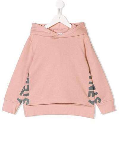 Stella McCartney Kids толстовка с капюшоном и принтом логотипа 518743SLJ01