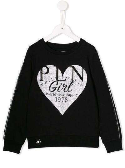 Philipp Plein Junior толстовка с принтом F19CGJO0086PJO002N