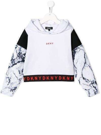 Dkny Kids худи в стиле колор-блок с логотипом D35Q6110B