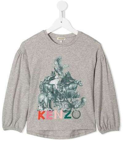 Kenzo Kids топ Animal Friends KP10028