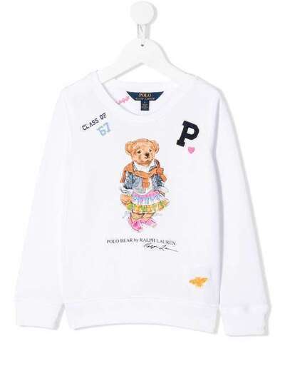 Ralph Lauren Kids толстовка с принтом 311790424001