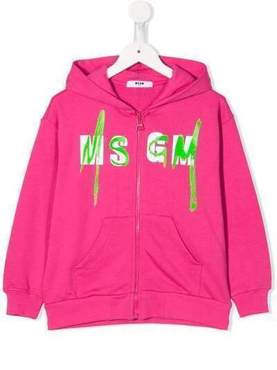 Msgm Kids худи с логотипом 22080