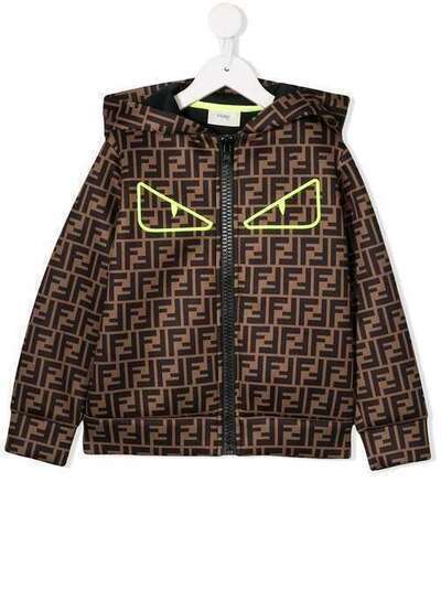 Fendi Kids худи с логотипом JMA148A8LG