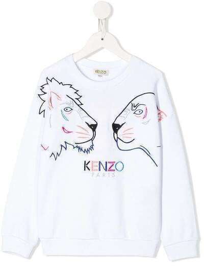 Kenzo Kids джемпер с вышивкой KQ15158
