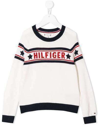 Tommy Hilfiger Junior трикотажный свитер с логотипом KG0KG04556YAL