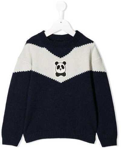 Mini Rodini свитер с нашивкой 1972010660