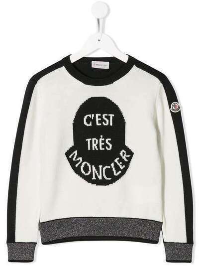 Moncler Kids свитер C'est Tres 9053705A9021