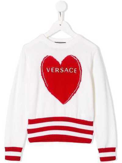 Young Versace джемпер с логотипом YC000175YA00311YA002