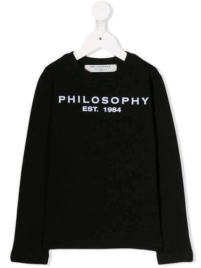 Philosophy Di Lorenzo Serafini Kids свитер с логотипом PJTS25JE95BUH002