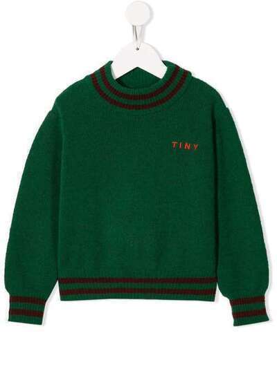 Tiny Cottons logo embroidered jumper AW19233