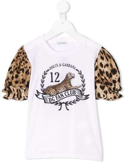 Dolce & Gabbana Kids футболка DG Fan Club L5JTDWG7TCH