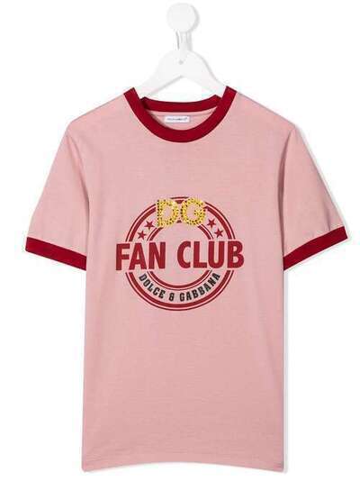 Dolce & Gabbana Kids футболка Fan Club L5JT9ZG7TBT