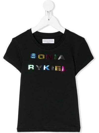 SONIA RYKIEL ENFANT футболка с короткими рукавами и логотипом 20S1TS20