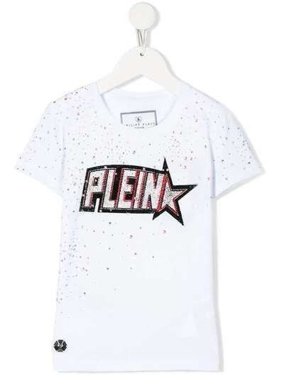 Philipp Plein Junior футболка Plein Star S20CGTK0472PJY002N